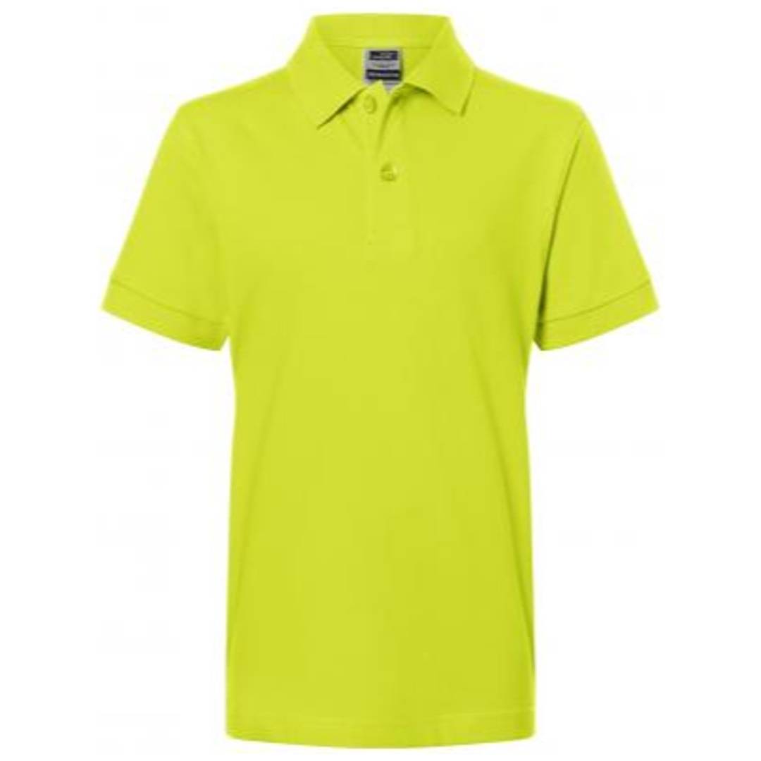James & Nicholson Poloshirt Kinder JN070K Gr. XS-98/104 acid-yellow