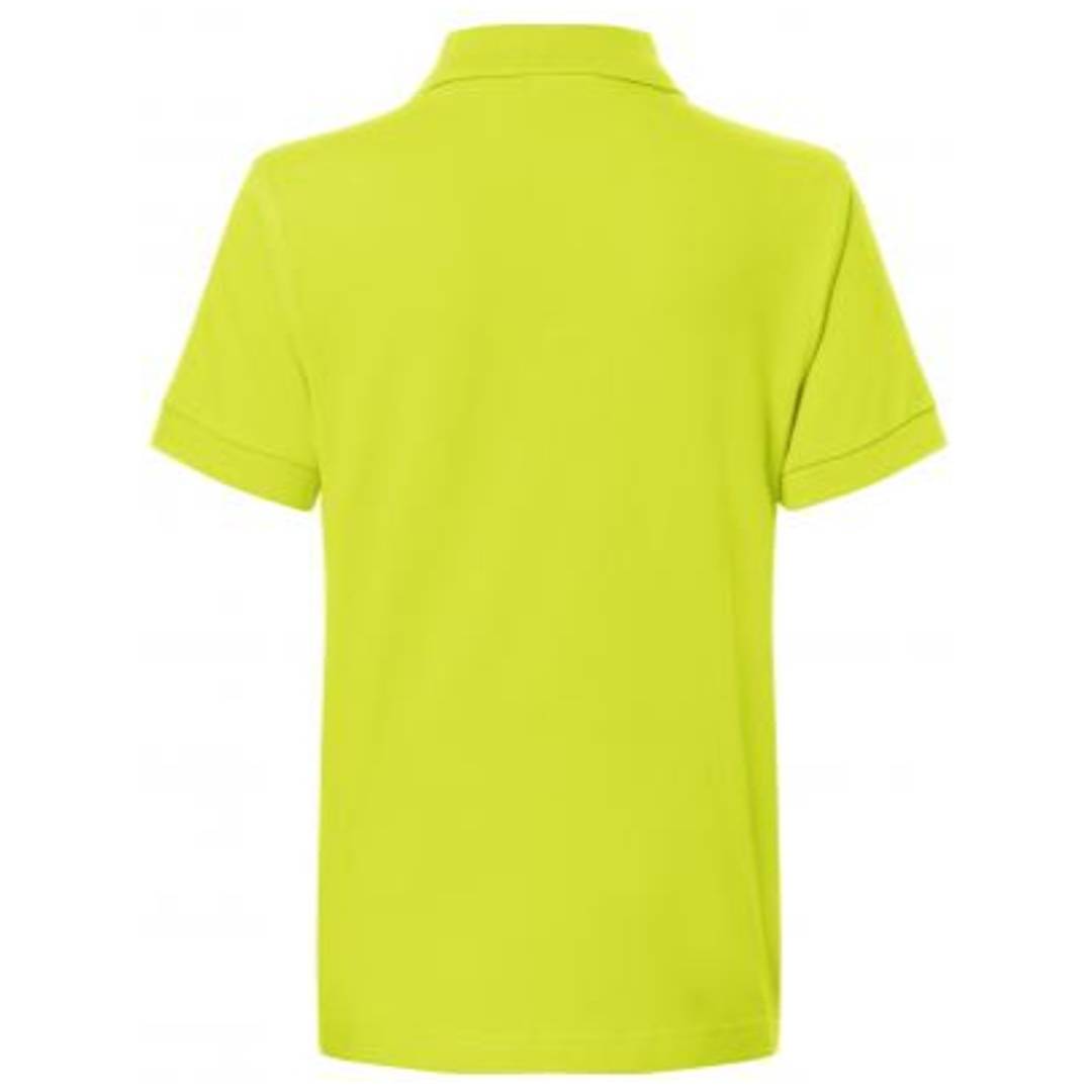 James & Nicholson Poloshirt Kinder JN070K Gr. XS-98/104 acid-yellow