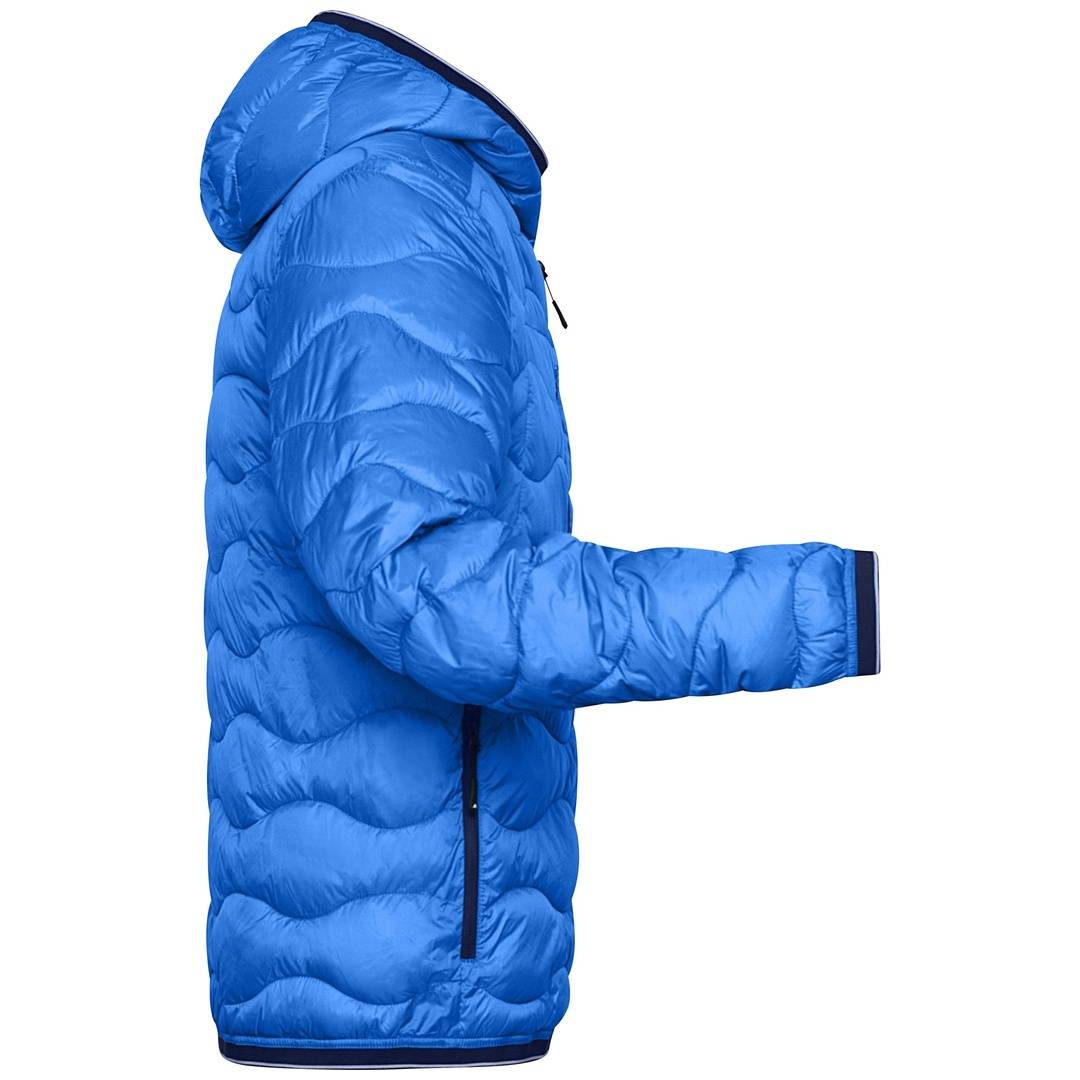 James & Nicholson Steppjacke mit Wattierung Herren JN1156 Gr. S blau/navy