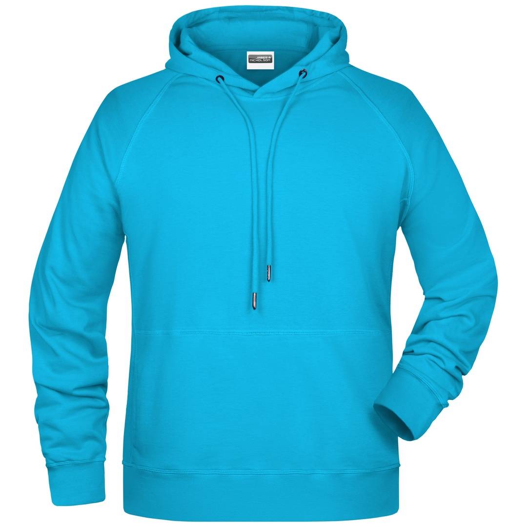James & Nicholson Kapuzensweat JN8024 Gr. 2XL turquoise