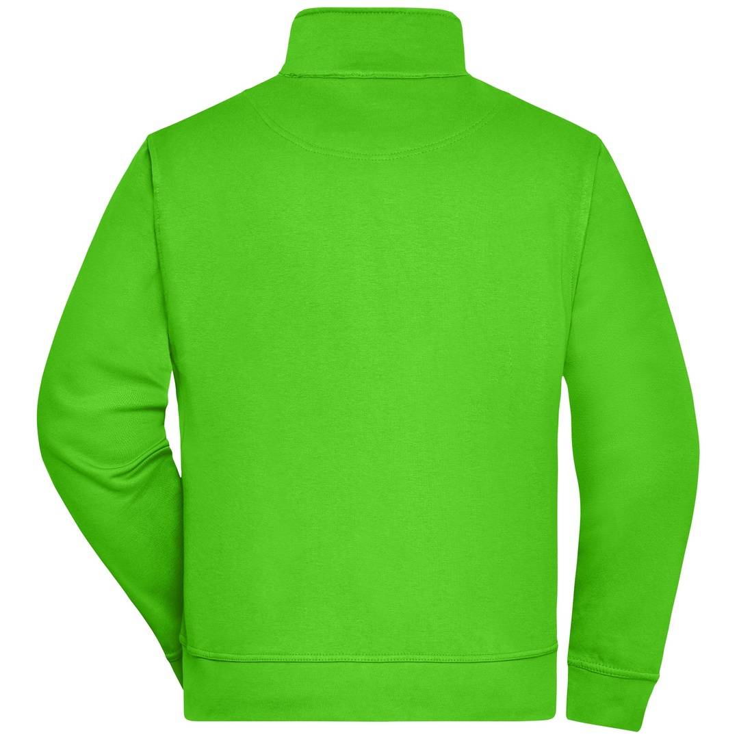 James & Nicholson Sweatjacke JN836 Gr. 4XL lime-green