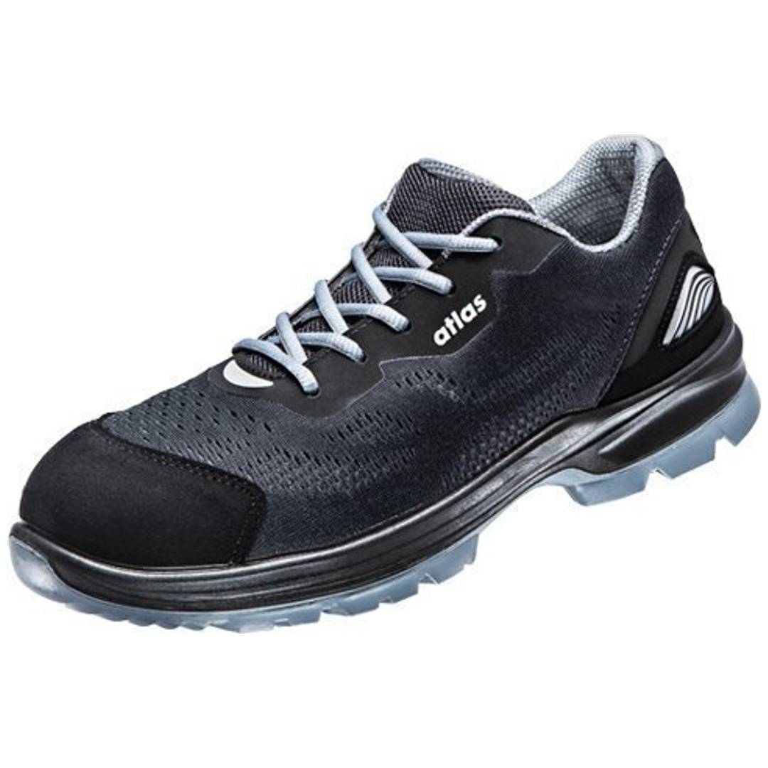 Atlas Sicherheitshalbschuh ERGO-MED 1300 S1 ESD SRC DGUV W14 Gr. 48 anthrazit/schwarz
