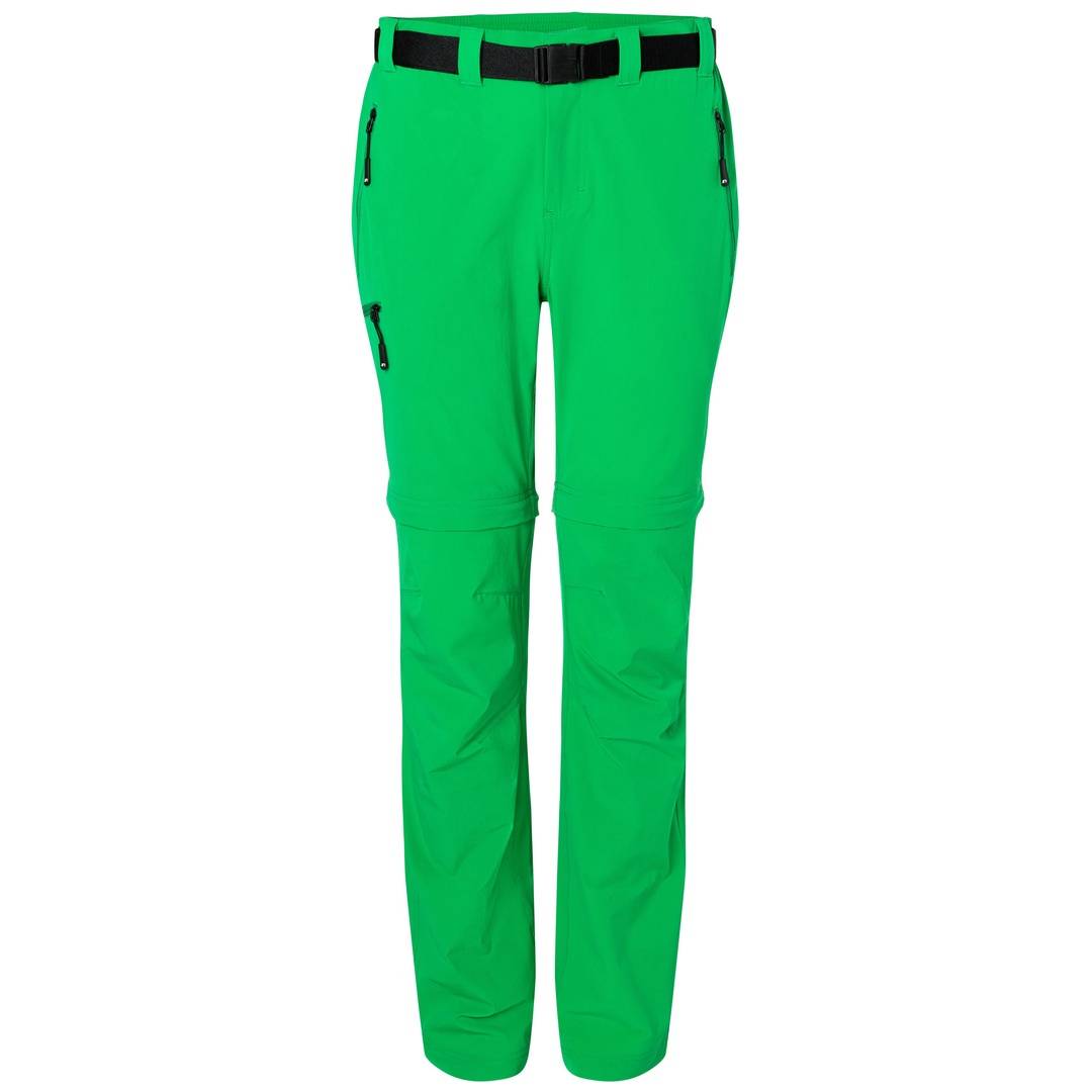James & Nicholson Zip-Off Trekkinghose Damen JN1201 Gr. L fern-green