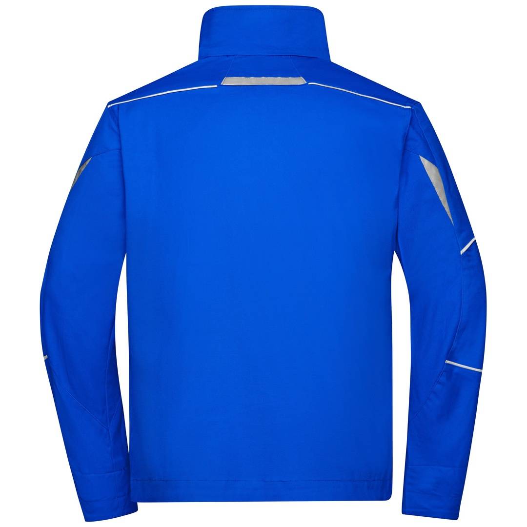 James &amp; Nicholson Funktionelle Jacke JN849 Gr. M royal/white