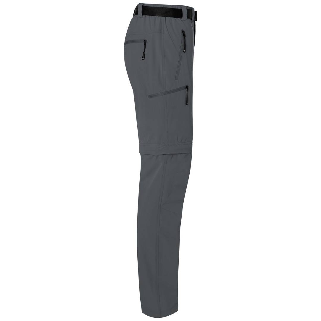 James & Nicholson Zip-Off Trekkinghose Damen JN1201 Gr. S carbon