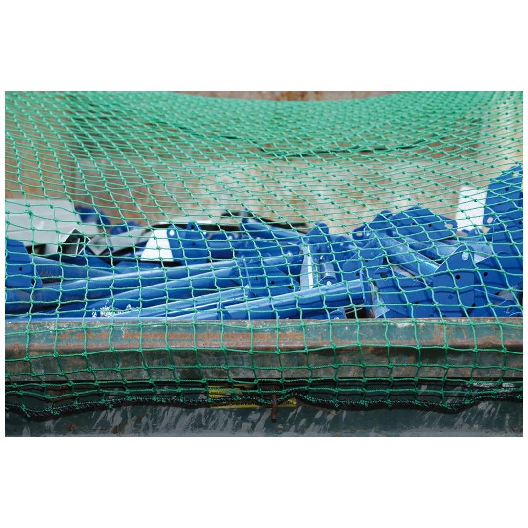 Containernetz 4,0x3,0 m MW 45 grün ohne Gummi