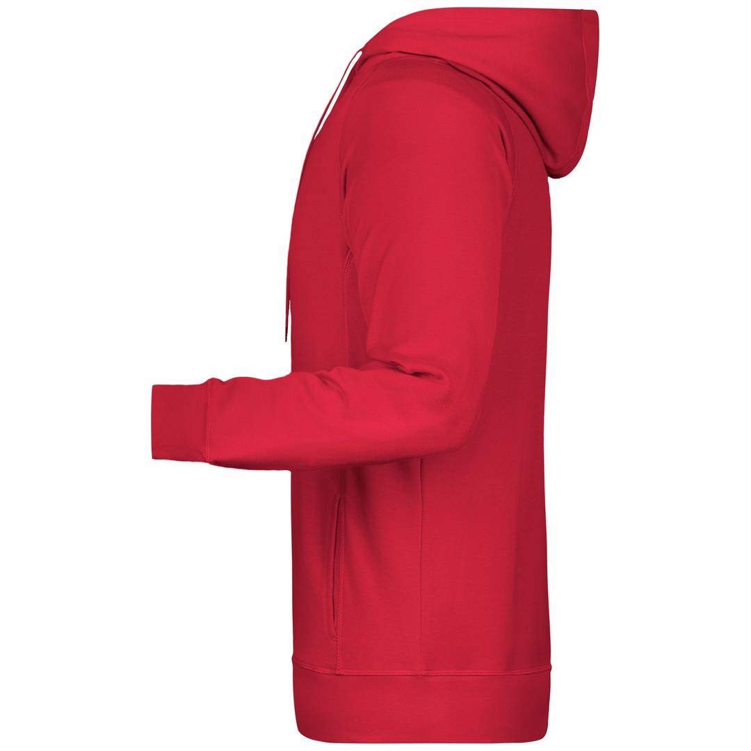 James & Nicholson Kapuzensweat JN8024 Gr. 5XL red