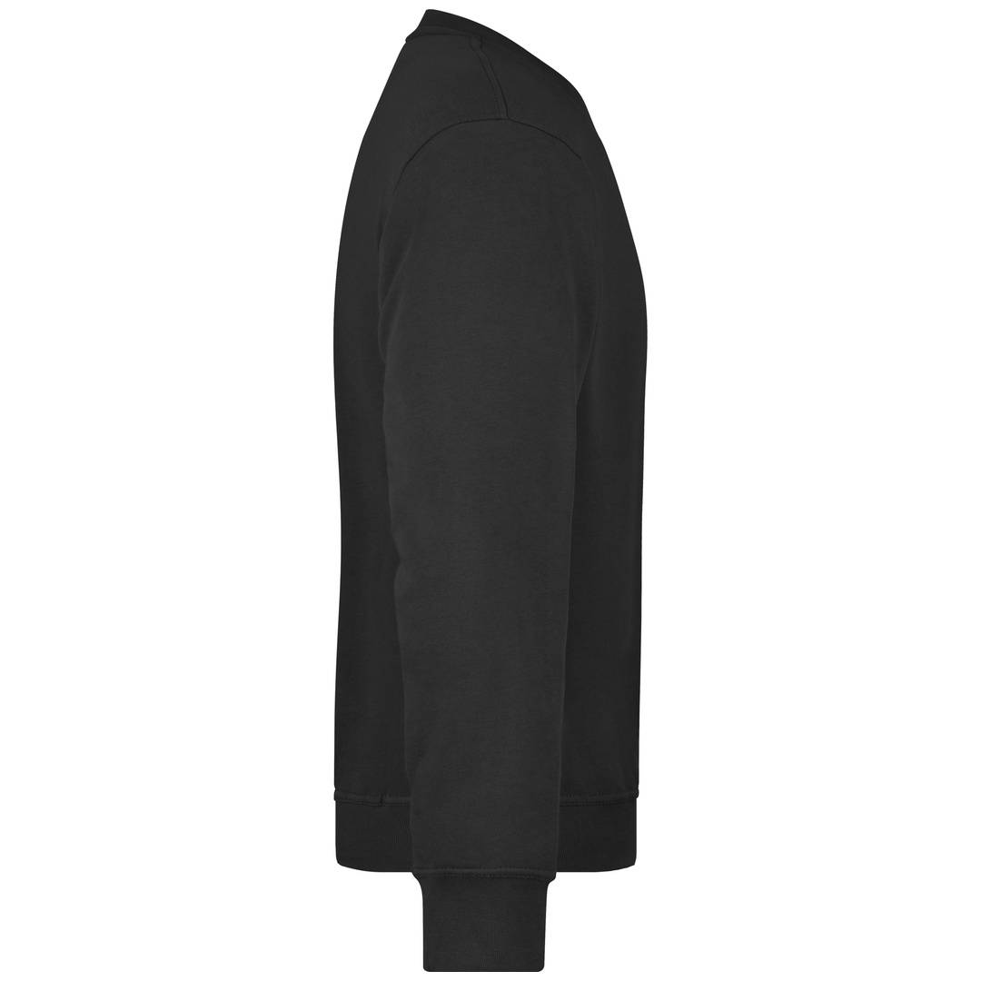 James & Nicholson Klassisches Rundhals-Sweatshirt JN840, Gr. M black