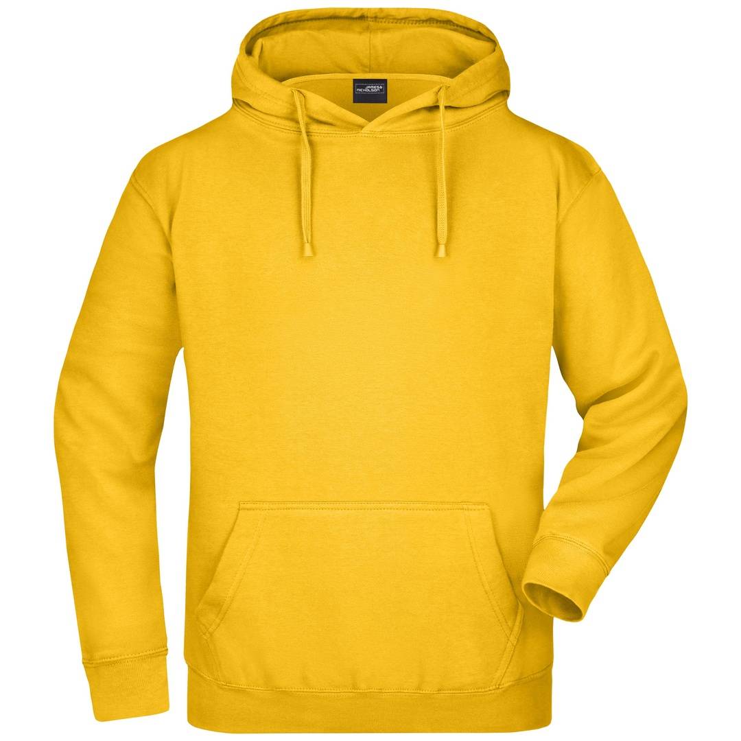 James & Nicholson Kinder Kapuzensweatshirt JN047K Gr. XS-104 gold-yellow