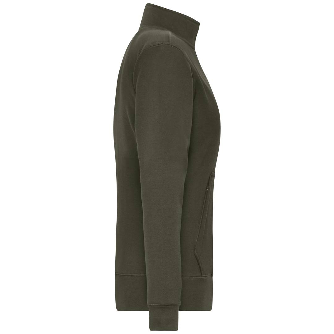 James &amp; Nicholson Fleecejacke Damen JN1809 Gr. 3XL olive