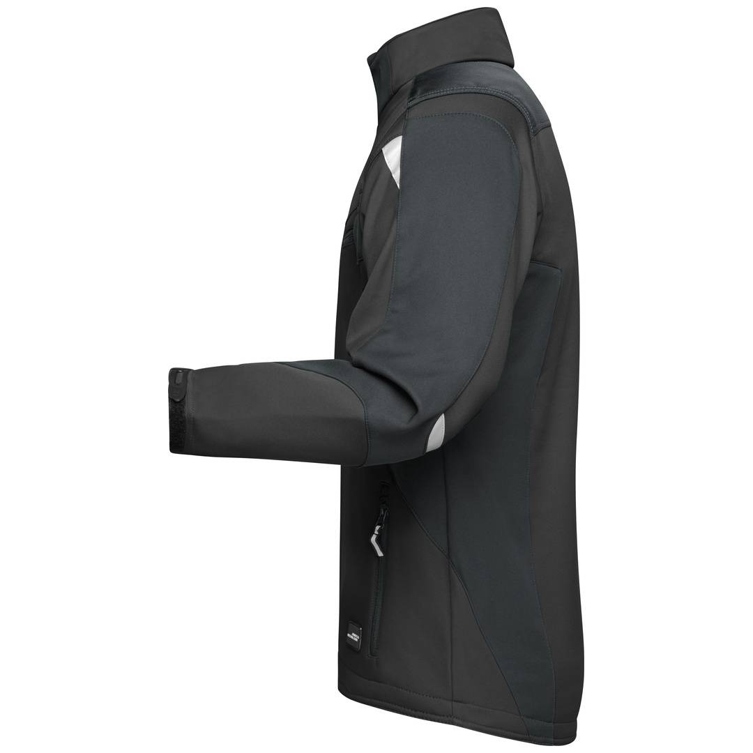 James & Nicholson Professionelle Softshelljacke JN844 Gr. XL black