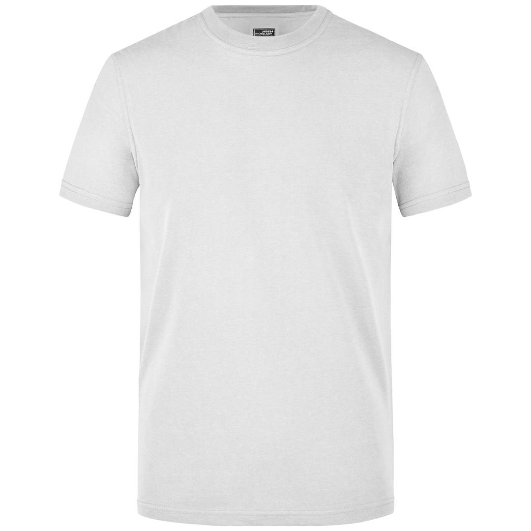 James & Nicholson T-Shirt Herren JN838 Gr. 4XL white