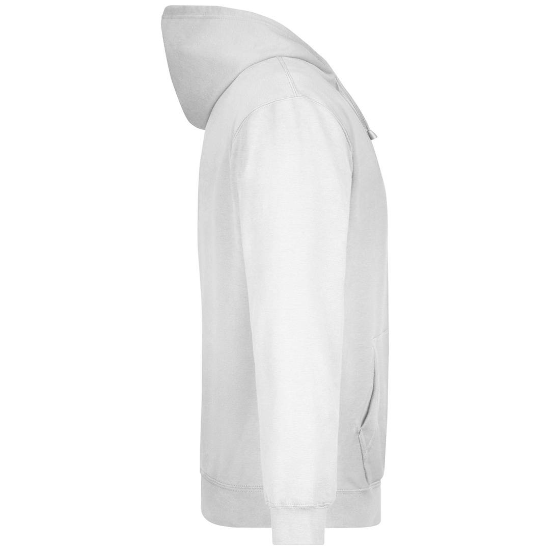 James & Nicholson Kinder Kapuzensweatshirt JN047K Gr. S-116 white