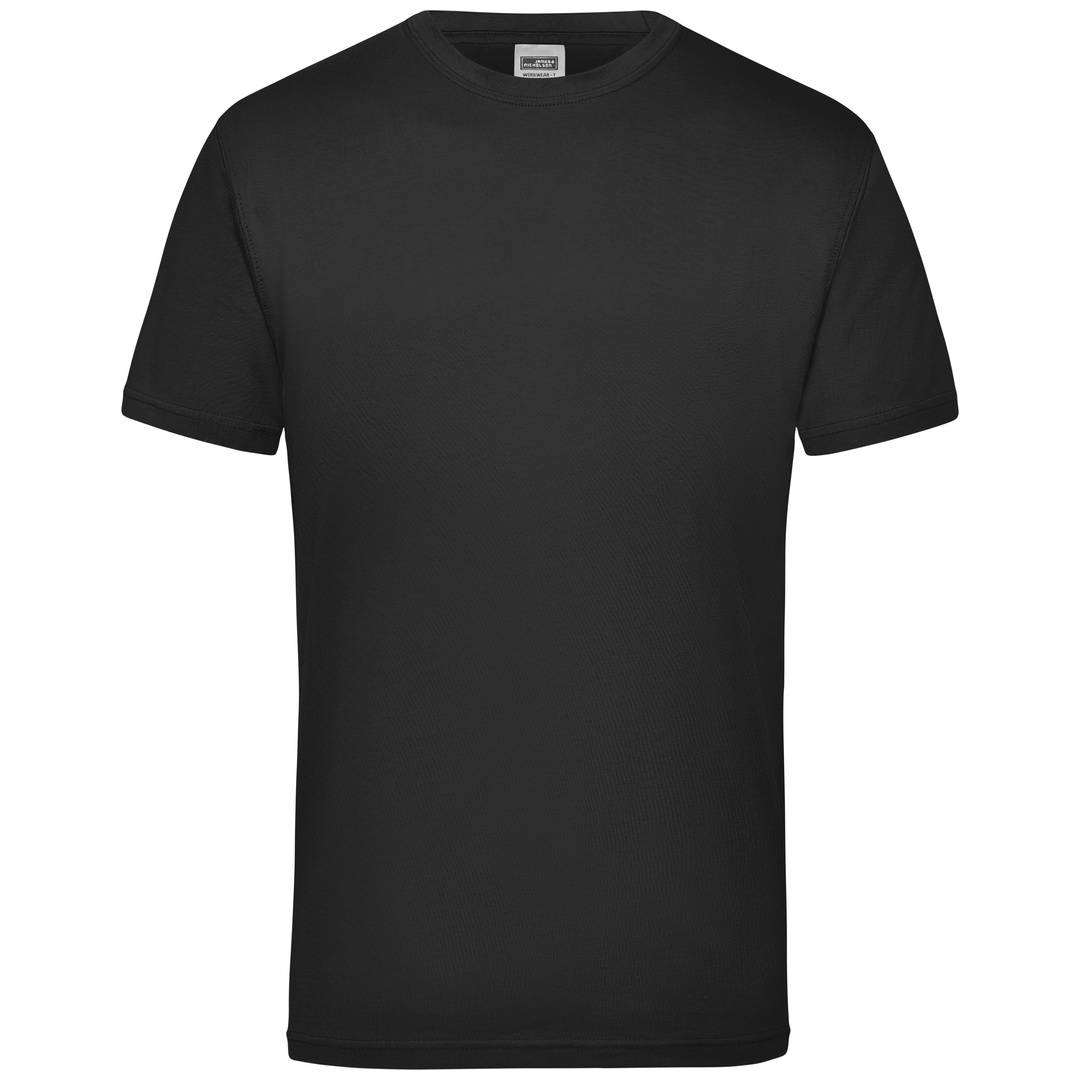 James & Nicholson Workwear T-Shirt Herren JN800 Gr. M black