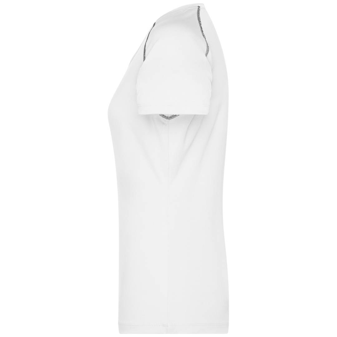 James & Nicholson Funktions-Shirt Damen JN495 Gr. 2XL white/silver