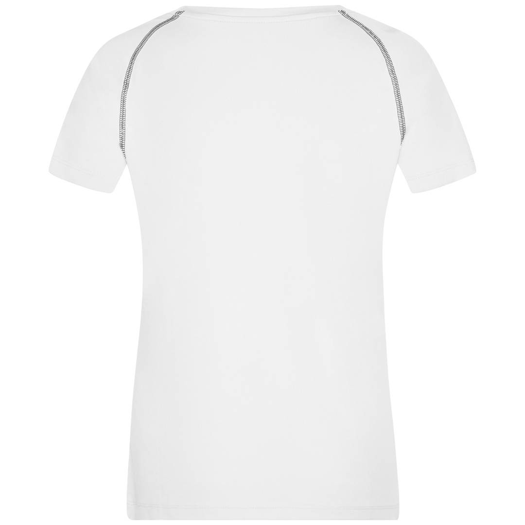 James & Nicholson Funktions-Shirt Damen JN495 Gr. 2XL white/silver