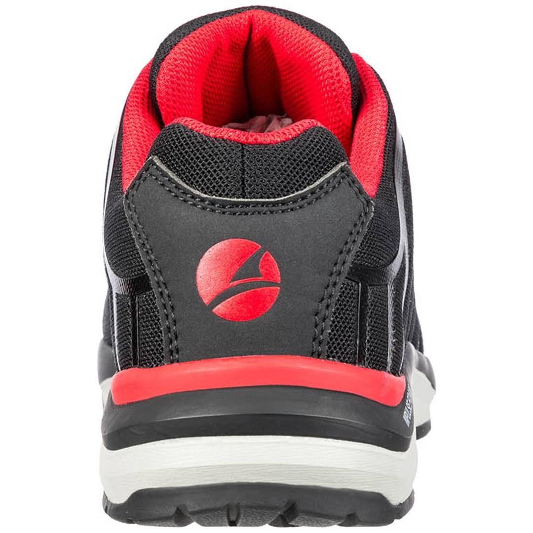 Albatros Sicherheitshalbschuh 64521 Twist Red WNS Low S1P ESD SRC DGUV Gr. 42 schwarz/rot