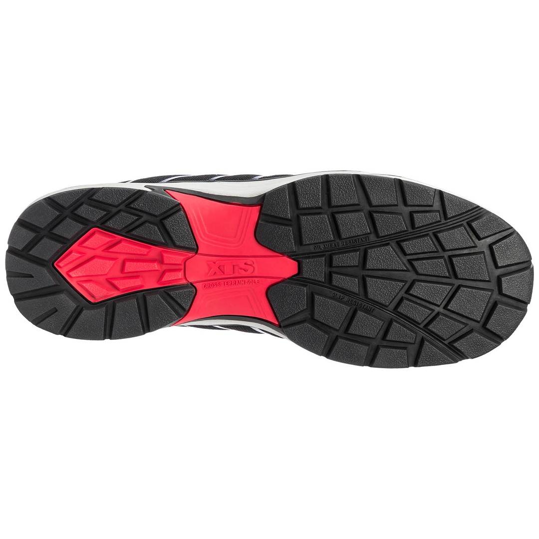 Albatros Sicherheitshalbschuh 64521 Twist Red WNS Low S1P ESD SRC DGUV Gr. 42 schwarz/rot