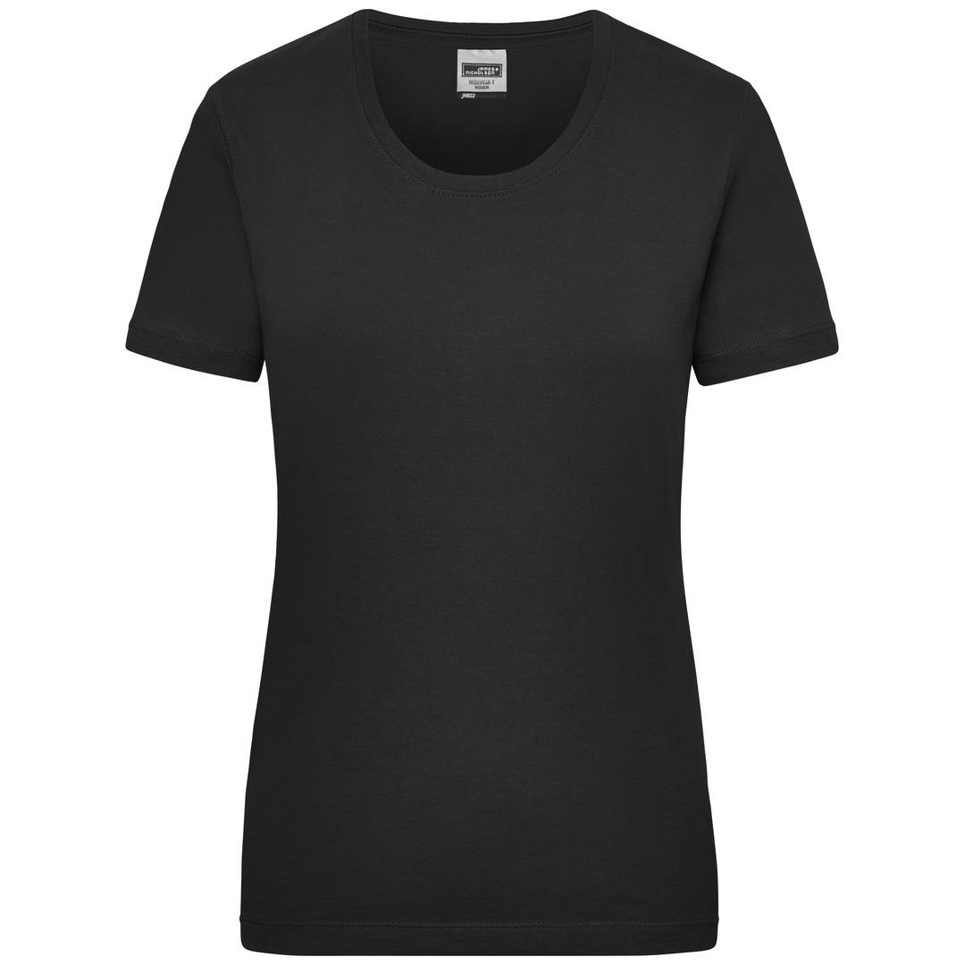 James & Nicholson Workwear T-Shirt Damen JN802 Gr. XL black