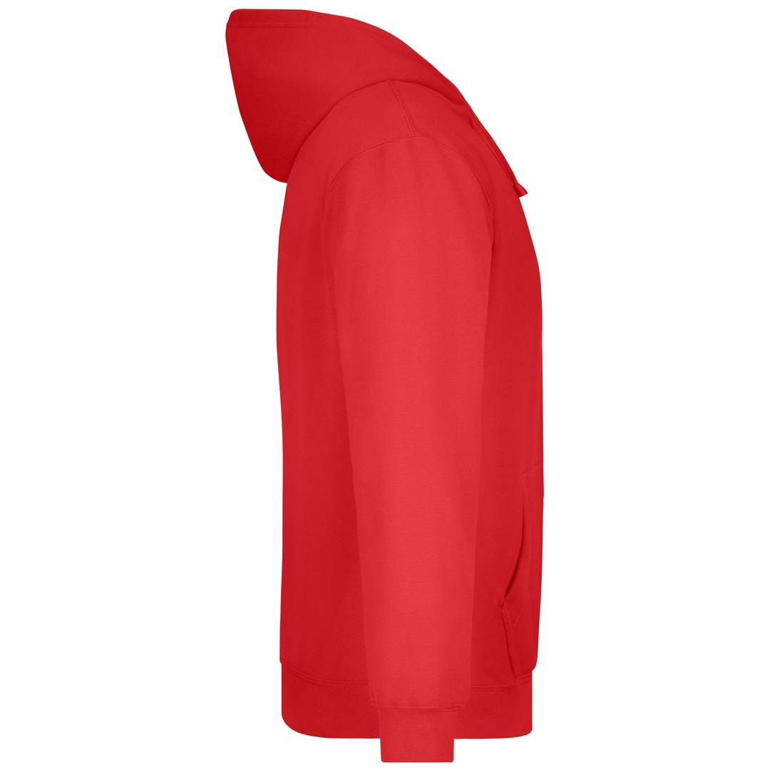 James & Nicholson Kinder Kapuzensweatshirt JN047K Gr. 2XL-164 red