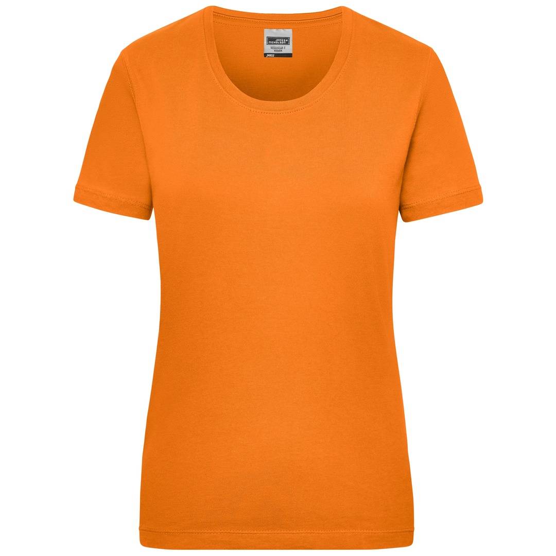 James & Nicholson Workwear T-Shirt Damen JN802 Gr. XL orange