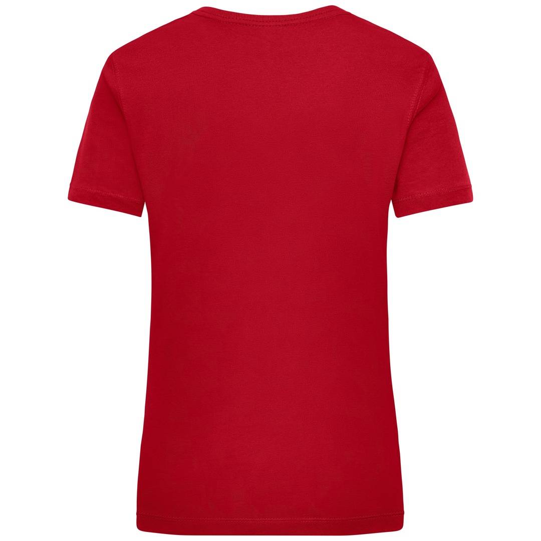 James & Nicholson Workwear T-Shirt Damen JN802 Gr. S red