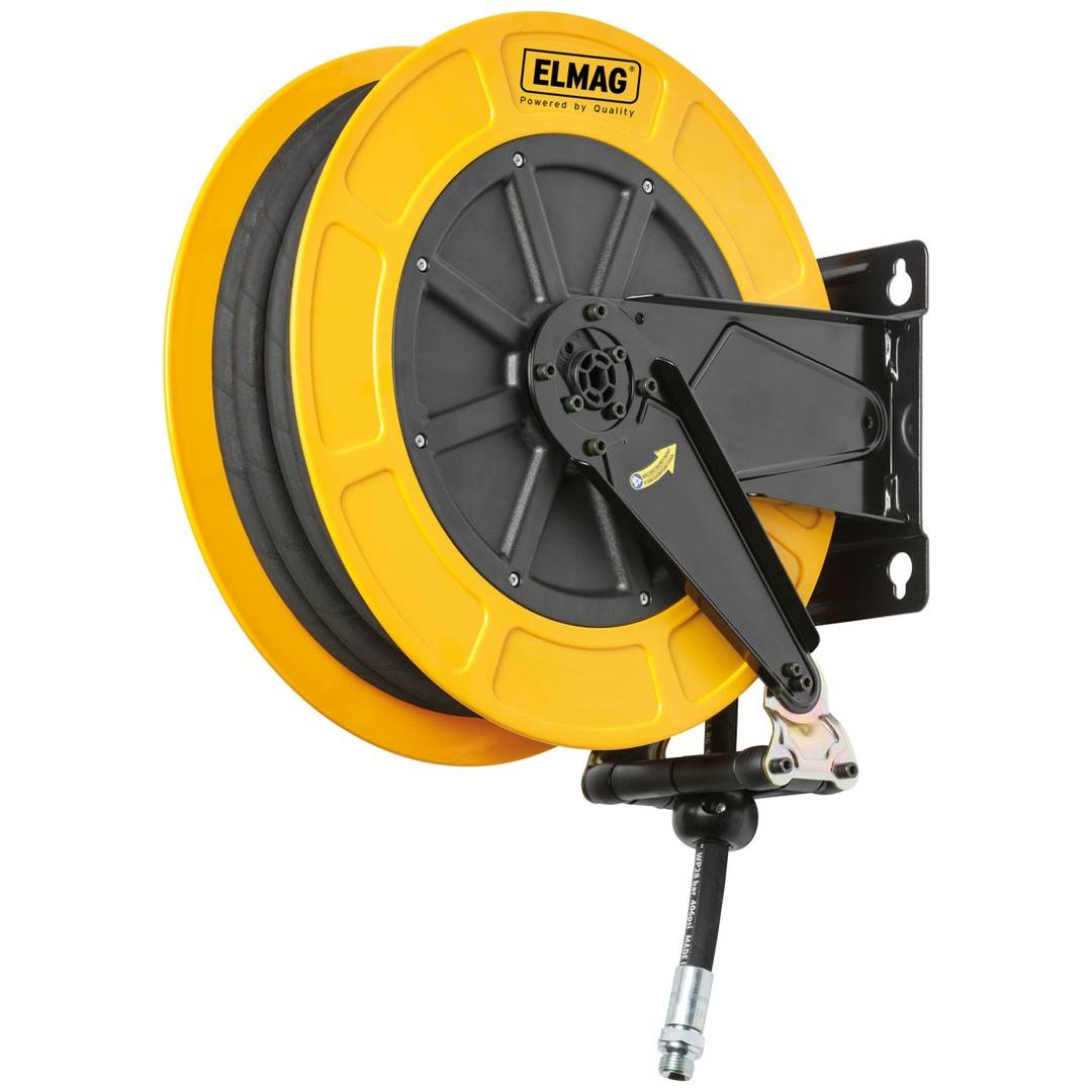 Schlauchaufroller INDUSTRIE 4430/12 L.12m Schl.-D.3/8Zoll 20bar f.Druckl./Wasser