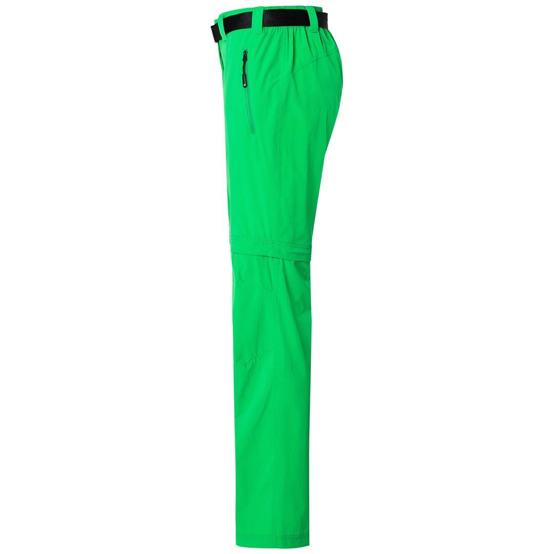 James & Nicholson Zip-Off Trekkinghose Herren JN1202 Gr. M fern-green