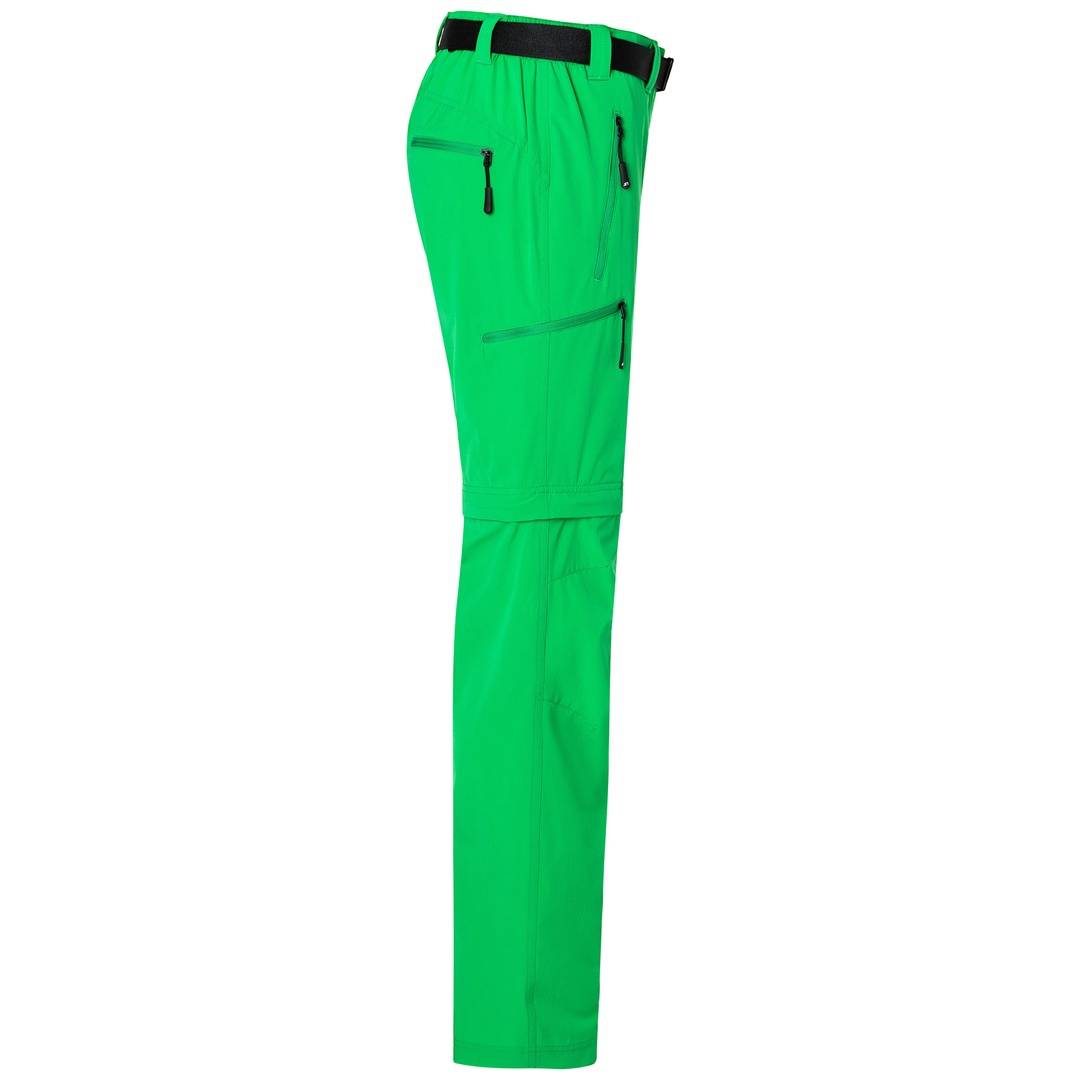 James & Nicholson Zip-Off Trekkinghose Herren JN1202 Gr. M fern-green