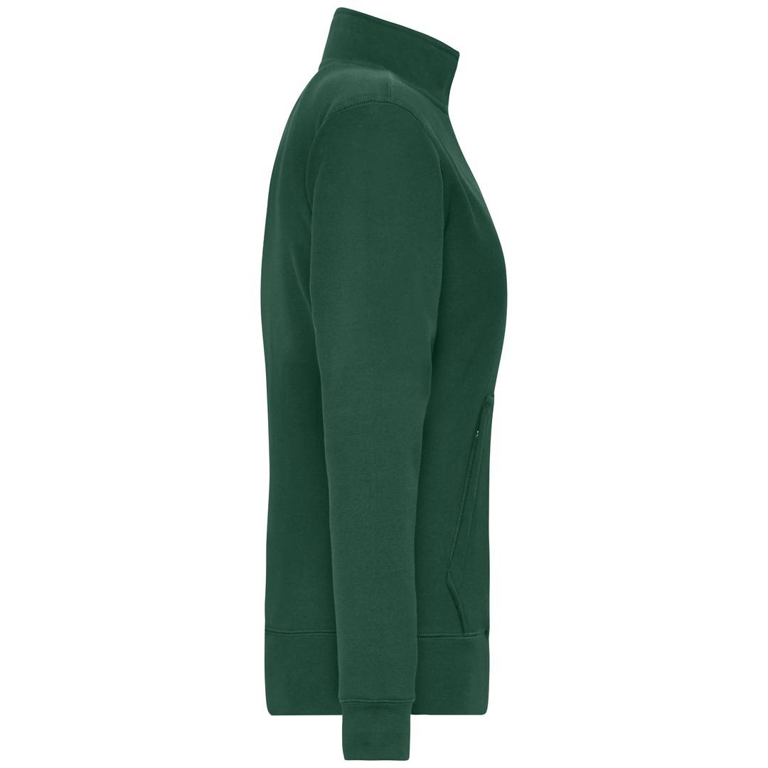 James & Nicholson Fleecejacke Damen JN1809 Gr. M dark-green