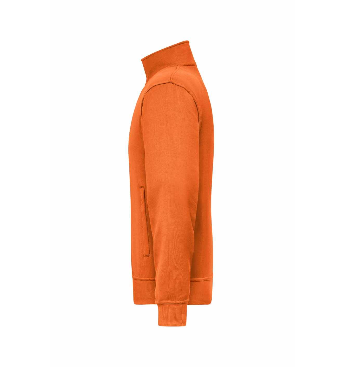 James & Nicholson Sweatjacke JN836 Gr. 4XL orange