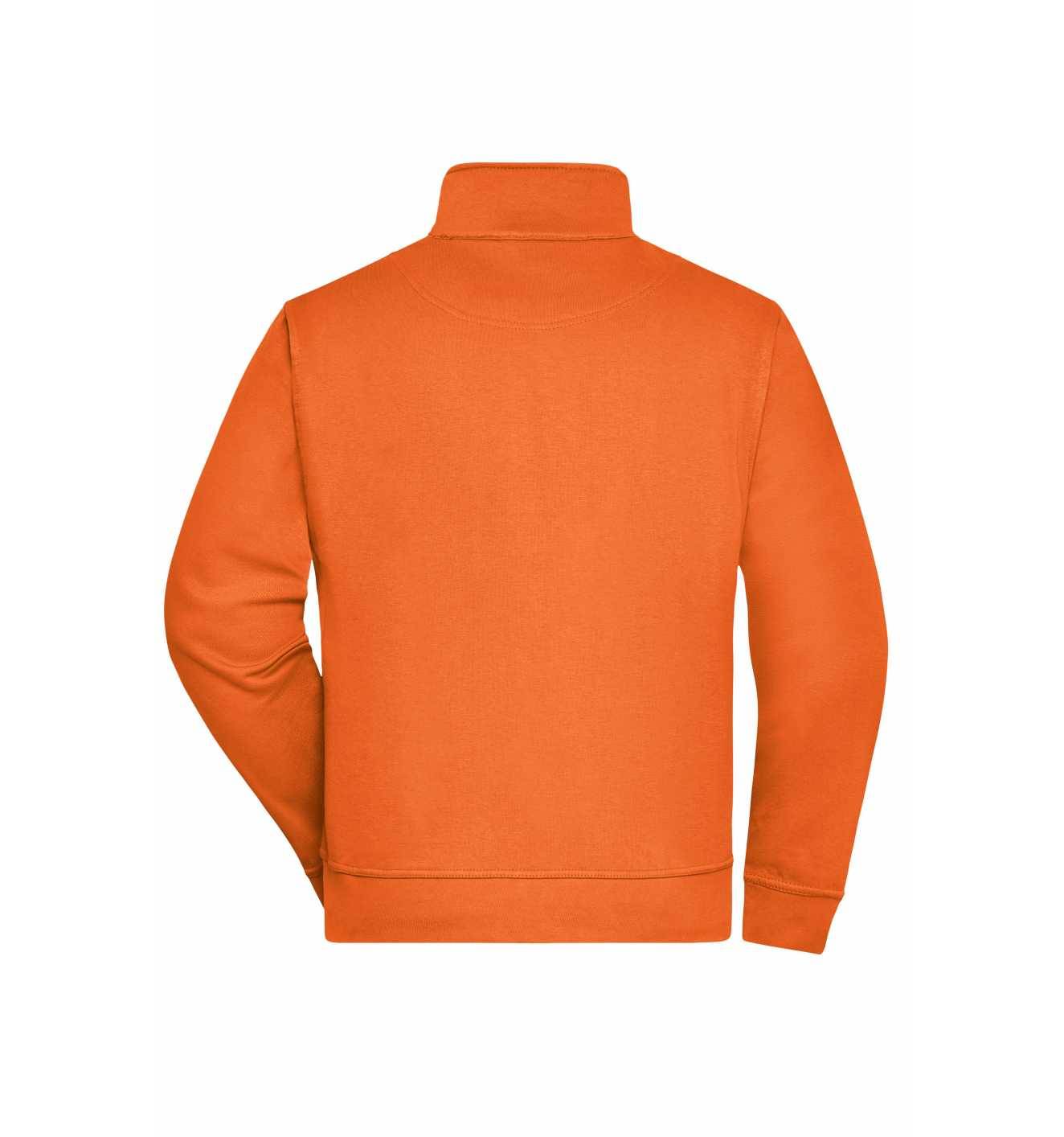 James & Nicholson Sweatjacke JN836 Gr. 4XL orange