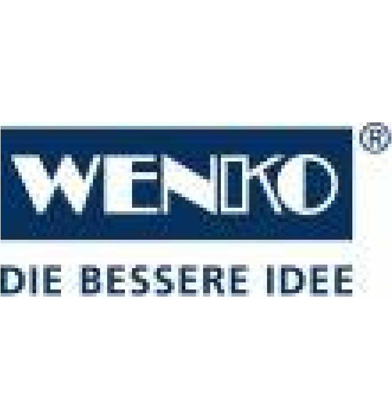 Wenko WC-Garnitur Edelstahl glänzend