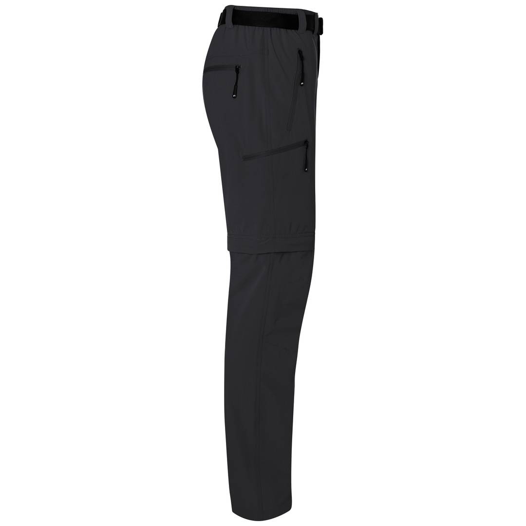 James & Nicholson Zip-Off Trekkinghose Damen JN1201 Gr. S schwarz