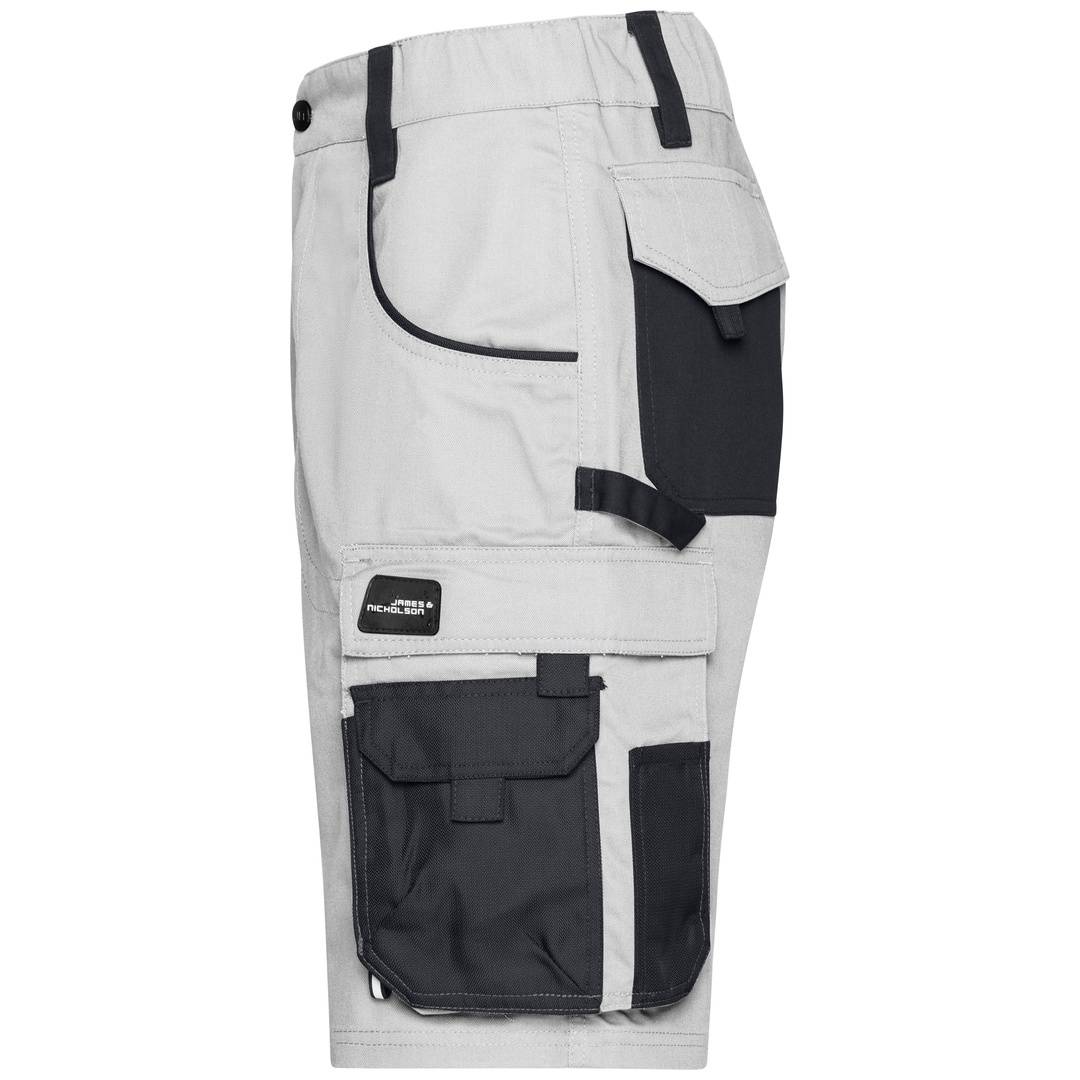 James & Nicholson Workwear Bermuda JN835 Gr. 42 white/carbon