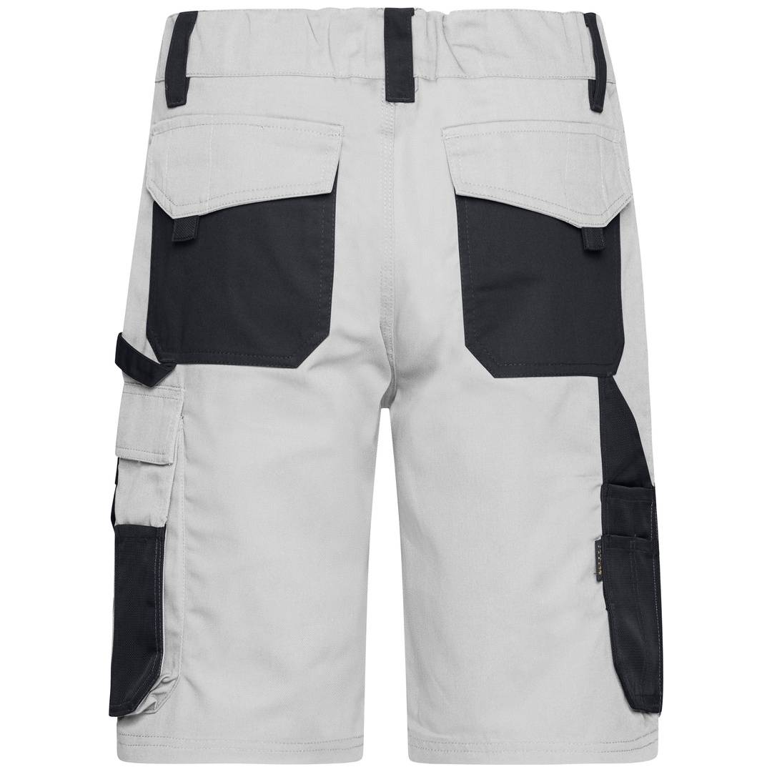 James & Nicholson Workwear Bermuda JN835 Gr. 42 white/carbon