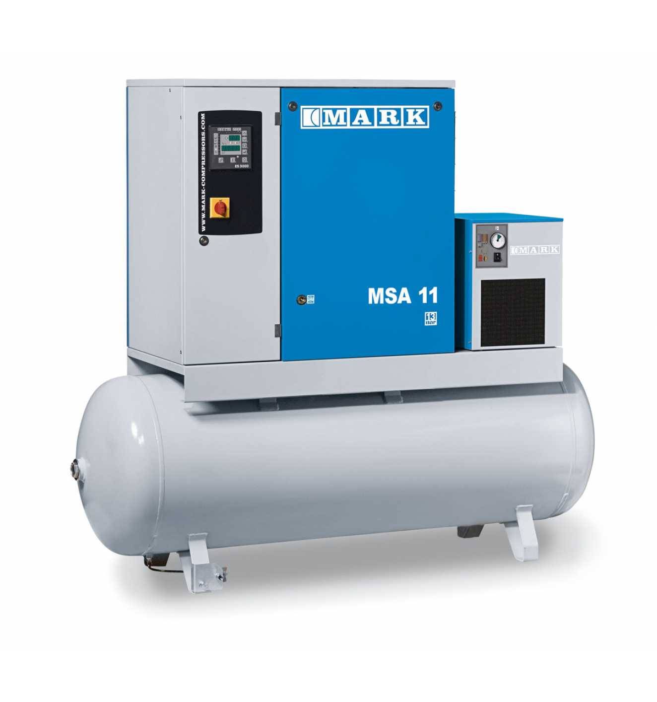 MARK Schraubenkompressor MSA 11-270 DF, 400V, 11kW, 10bar, 270l, 1435l/min