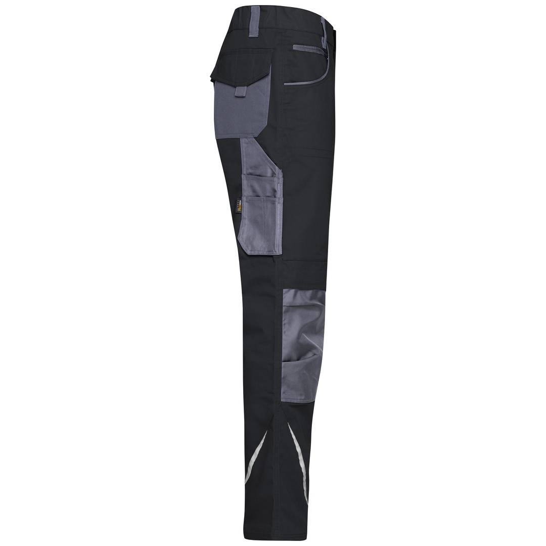 James & Nicholson Arbeitsbundhose JN832 Gr. 110 black/carbon