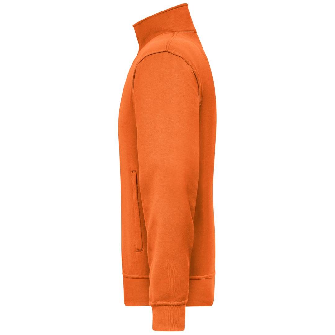 James & Nicholson Sweatjacke JN836 Gr. XL orange