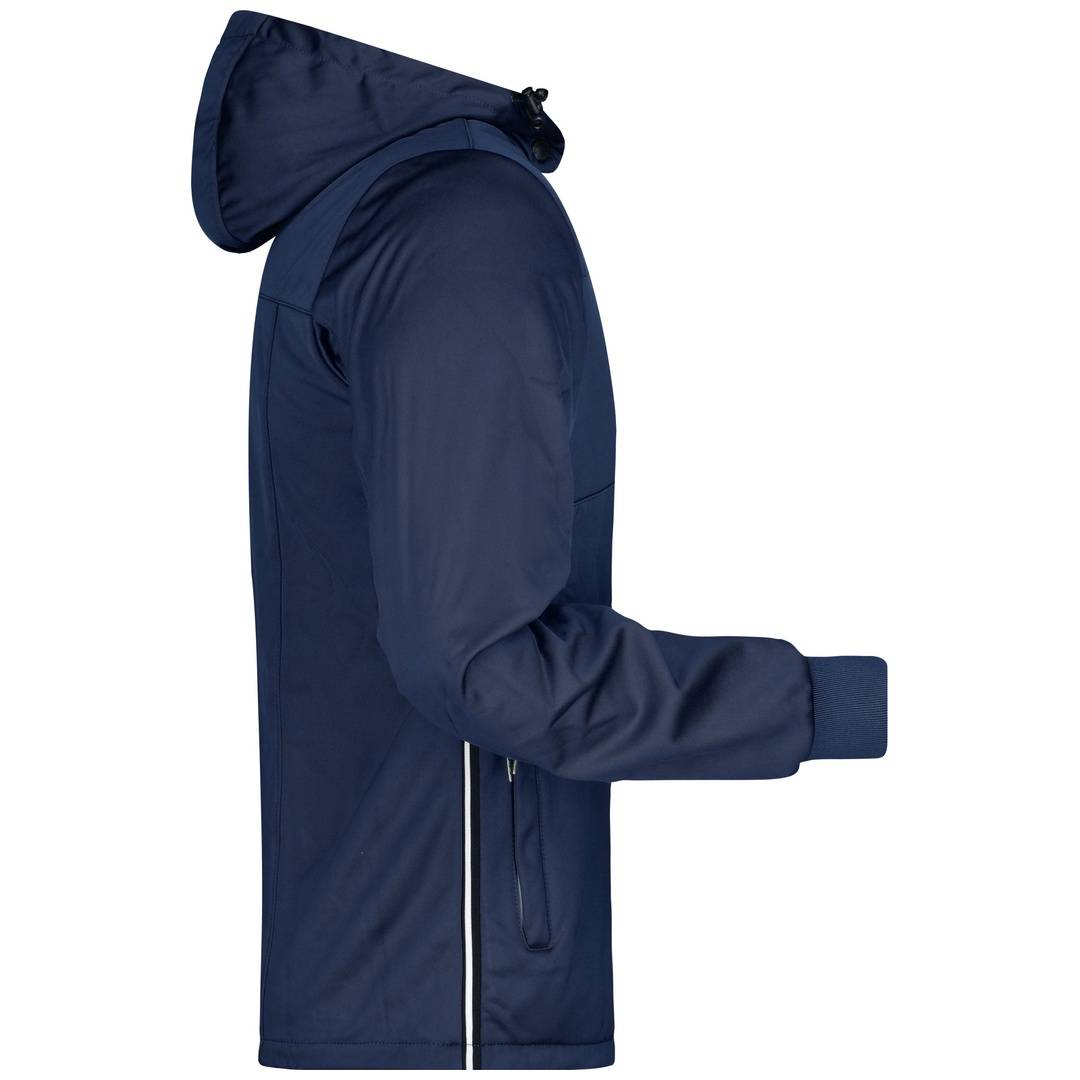 James &amp; Nicholson Mens Maritime Jacket JN1078 Gr. S navy/navy/white