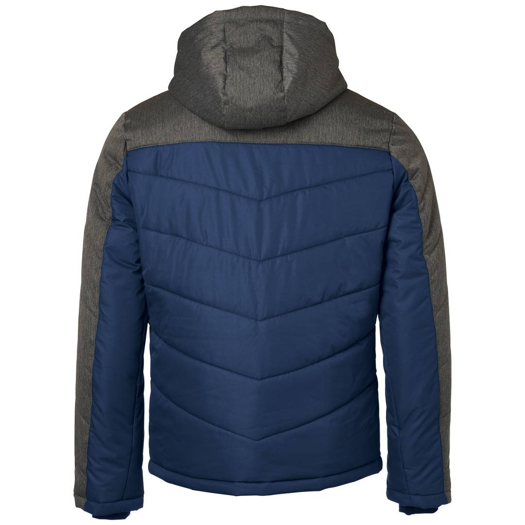 James & Nicholson sportliche Winterjacke JN1134 Gr. XL navy/anthrazit-melange