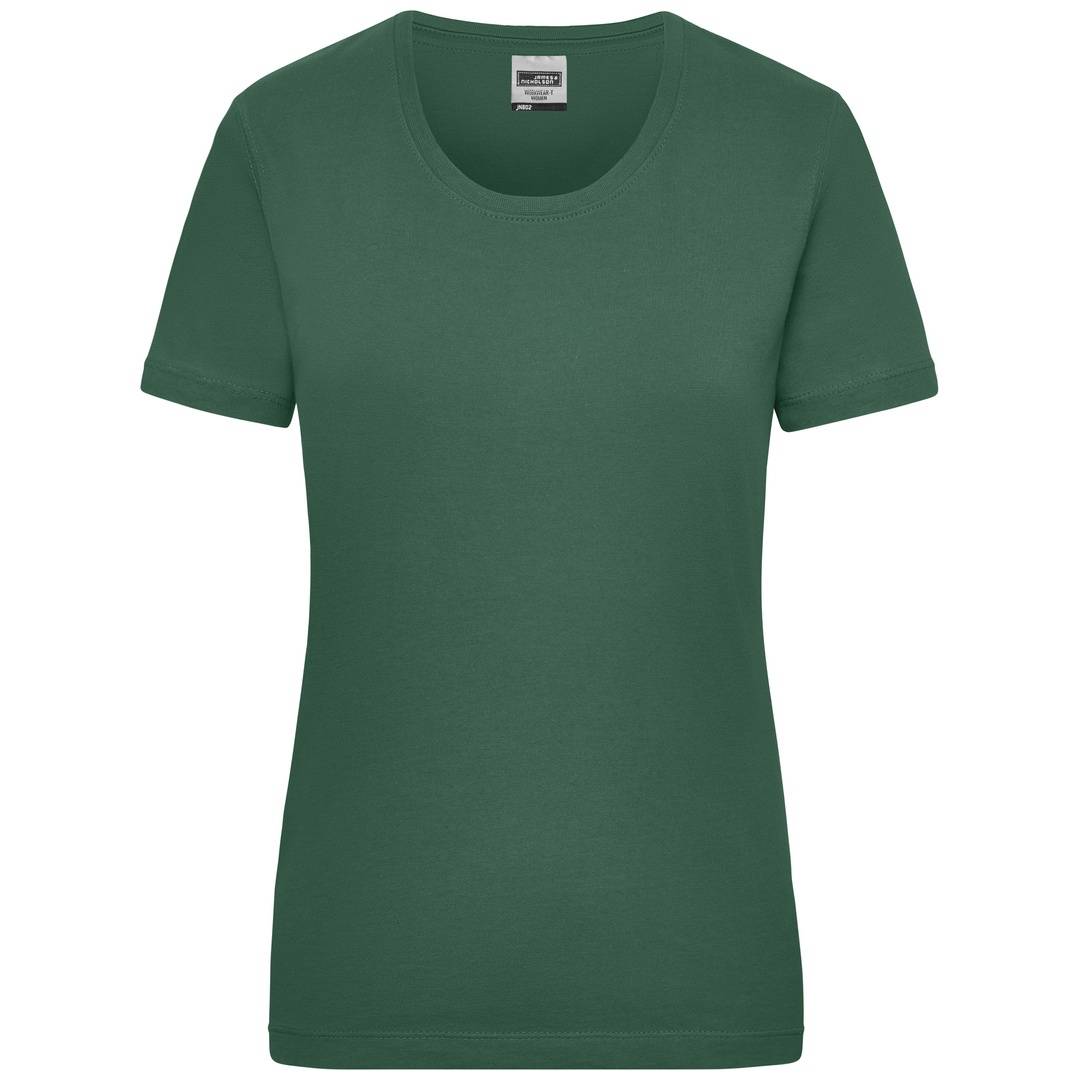 James & Nicholson Workwear T-Shirt Damen JN802 Gr. XL dark-green
