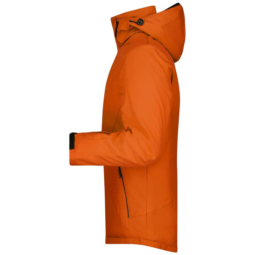James & Nicholson Wintersport Jacke Herren JN1054 Gr. XL dark-orange