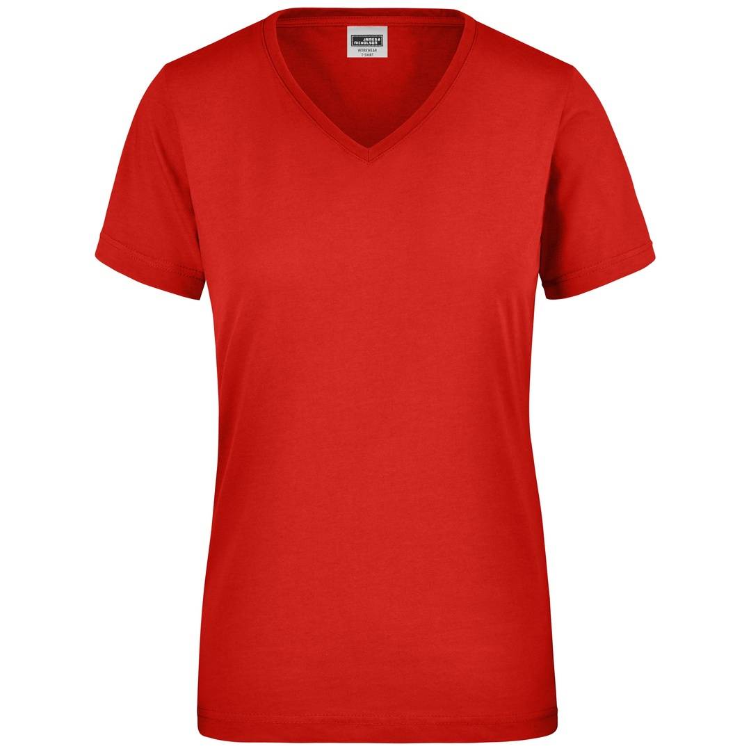 James & Nicholson T-Shirt Damen JN837 Gr. XS red