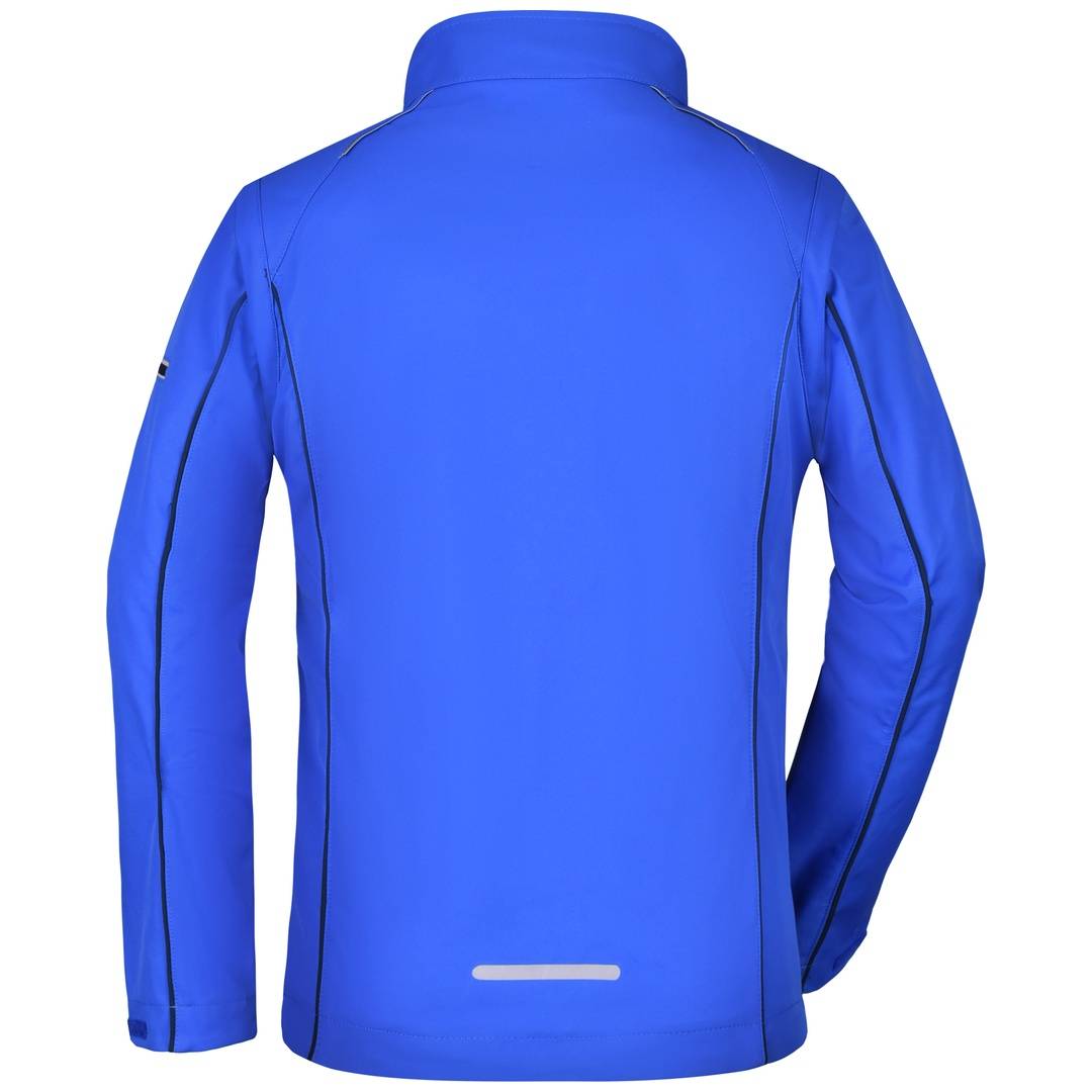 James & Nicholson Damen Zip-Off Softshell Jacke JN1121 Gr. L nautic-blue/navy
