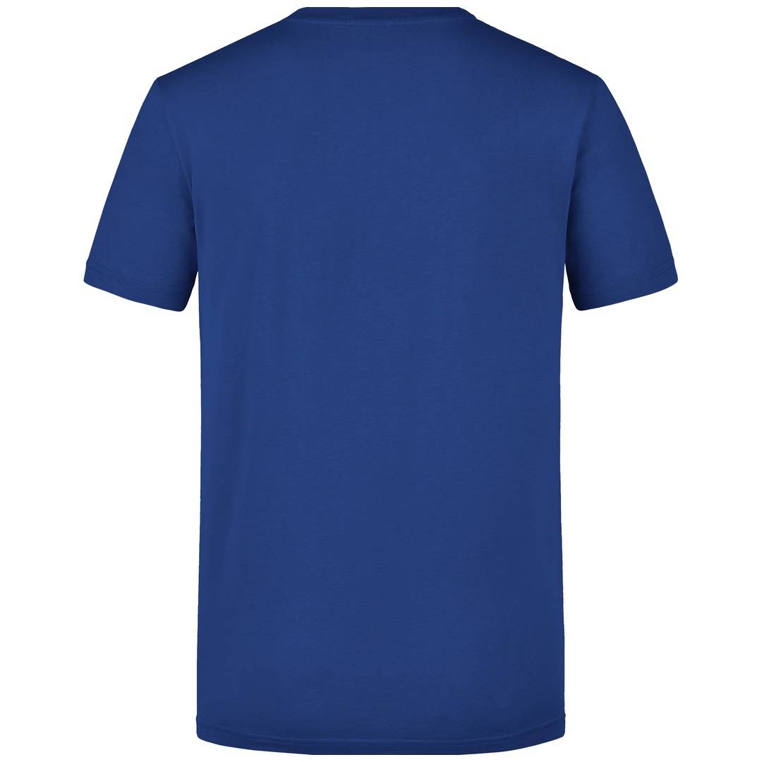 James & Nicholson Figurbetontes Rundhals-T-Shirt Herren Slim Fit JN911 Gr. 2XL royal