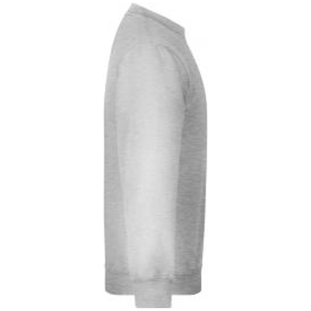 James & Nicholson Klassisches Komfort Rundhals-Sweatshirt Kinder JN040K Gr. L-140 grey-heather