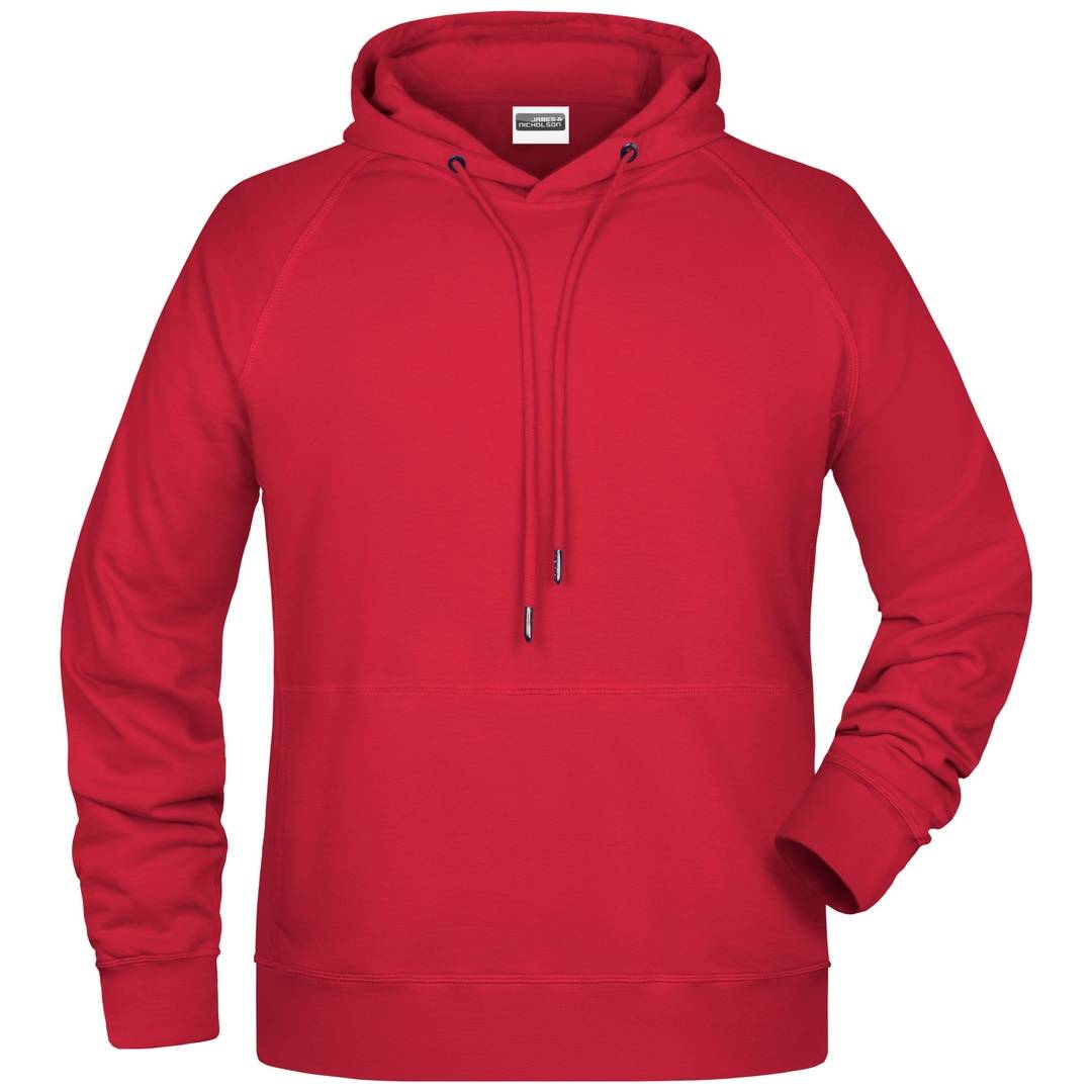 James & Nicholson Kapuzensweat JN8024 Gr. 4XL red