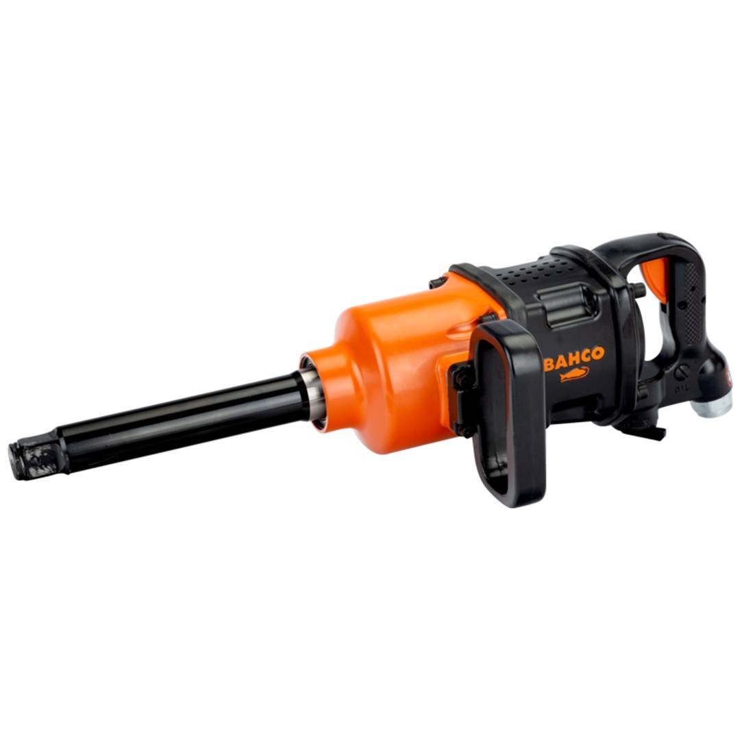 Bahco Pneumatischer Schlagschrauber 1, Doppelhammer-Schlagwerk, 6 Amboss, 6,2 Bar, bis 3.500 Nm