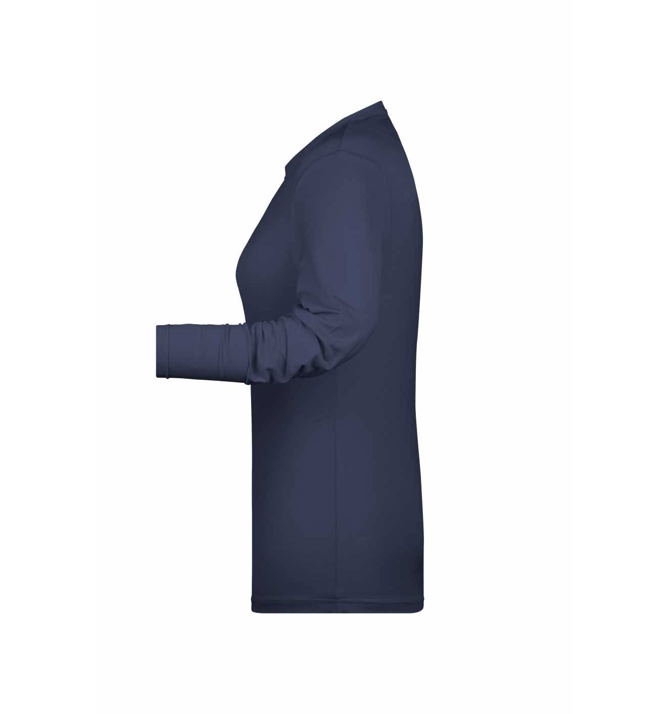 James & Nicholson Langarmshirt Damen JN054 Gr. M navy